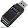 APT AK337 AK337 USB 3.0 Hub černý fotka 3