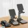 AP24A Opvouwbare Telefoonstandaard Tablet zwart foto 5