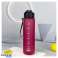 Trinkflasche, Sportflasche matt 750ML burgunderrot ECARLA SPORTS BD49 Bild 1
