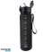 Trinkflasche, Sportflasche matt 750ML schwarz ECARLA SPORTS BD48 Bild 1