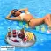 A bandeja de bebidas inflável perfeita para a piscina FLOATPLATI foto 1