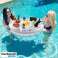 A bandeja de bebidas inflável perfeita para a piscina FLOATPLATI foto 2