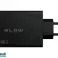 76 031# Väggladdare USB-uttag cx4 pd 100W gan svart bild 1