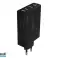 76 031# Väggladdare USB-uttag cx4 pd 100W gan svart bild 3