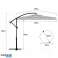 Sonnenschirm mit SOLAR LED-Beleuchtung, Arm und Rüsche, graphit 3,5 m. OGP11SZ Bild 5
