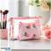 2-in-1 Kosmetiktasche Set, Beutel, transparent STRAWBERRIES KS152 Bild 2