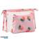 2-in-1 Kosmetiktasche Set, Beutel, transparent STRAWBERRIES KS152 Bild 1