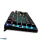 Meetion MK007 Mekanisk Regnbuebelysning Gaming Tastatur, Outemu Blå Bryter, Svart, USB bilde 1