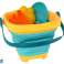 Sand speelgoed set opvouwbare emmer 5 delig foto 2
