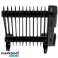 CR 7814 Oliefyldt led radiator med fjernbetjening 13 finner billede 3