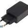 76 032# Vægoplader USB-stik 2a sort billede 4
