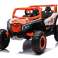 OP BATTERIJEN WERKENDE BUGGY AUTO UTV NEL 901 ORANJE 4x4 foto 2
