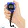 Digital Stopwatch LCD Electronic Sports XL 011 Blue image 3