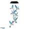 Solar Garden Lights LED Hummingbird Bells Blue 70cm image 2