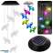 Solar Garden Lights LED Klokker Elefanter Farverig 70cm billede 1