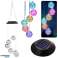 Solar Garden Lights LED Bells Moroccan Balls 70cm image 1