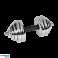 Cast iron chrome dumbbells adjustable in a case with a bar. set 30kg REBEL ACTIVE image 3