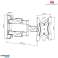 TV-holder Maclean til tv eller monitor 13 55" 30kg sort MC 742 billede 5
