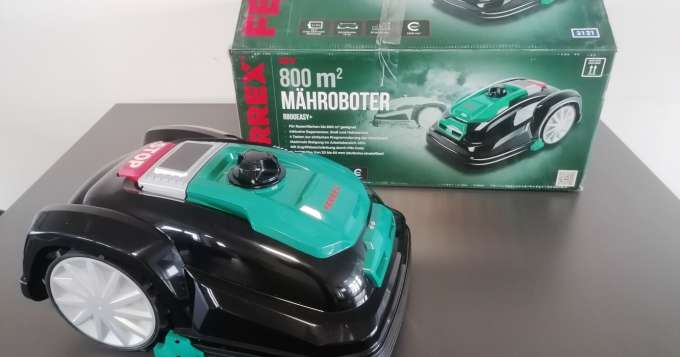 MÄHAUTOMATIK Mähroboter FERREX R800 SET für 800 m2 Elektrowerkzeuge