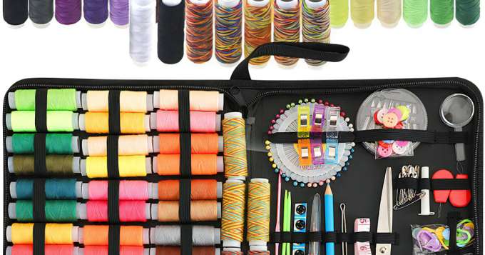 Boîte à couture, kit de couture avec 226 accessoires de couture, boîte à  couture, fil