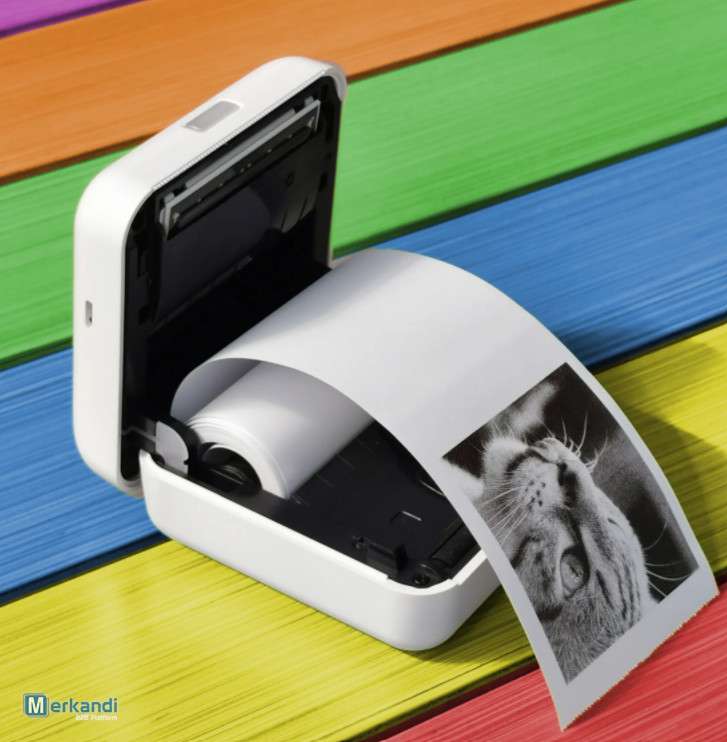 Stampante fotografica intelligente portatile-MINIPRINT (carta extra a colori  o adesiva) - Slovenia, Nuova - Piattaforma all'ingrosso