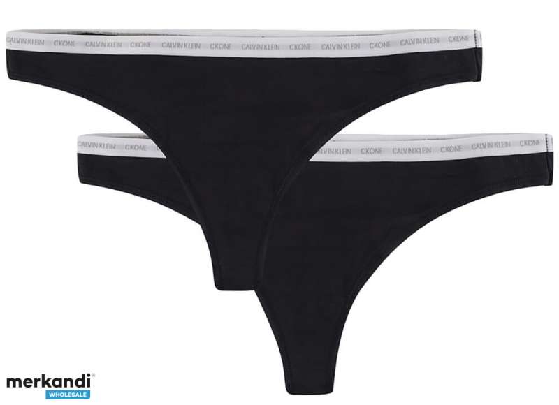 Calvin Klein kvinders undertøj bikini), 2-pak, hvid-grå-sort Ungarn, Ny - engros platform | Merkandi