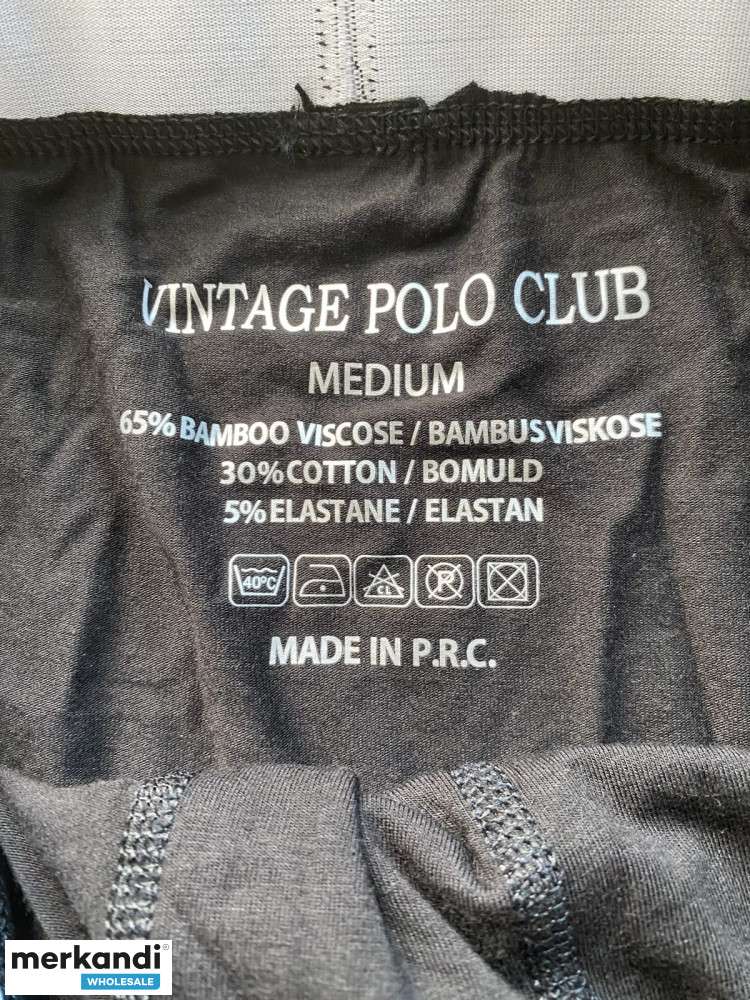 Bamboo Fiber Men's Underwear by Vintage Polo Club - Comfort in S to XXL ...