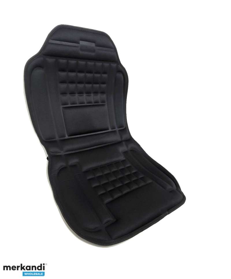 ObusForme Back and Seat Heated Car Cushion - Black