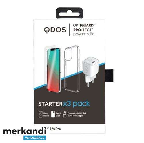 Qdos Starter Pack Iphone 13 Pro Transparent - Spain, New - The wholesale  platform