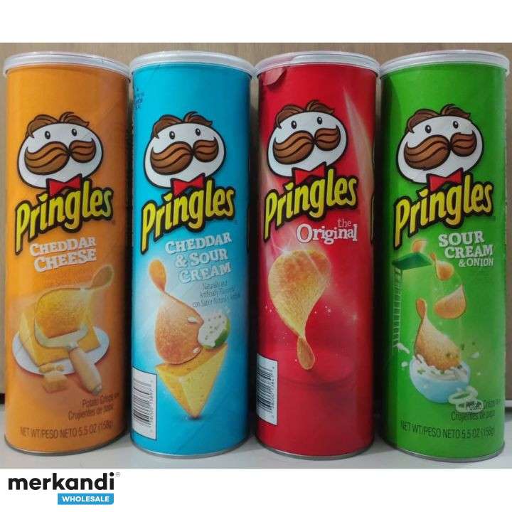 Pringles Original Potato Crisps Chips, Potato