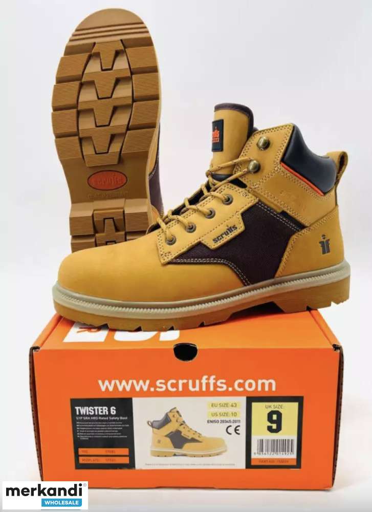 EXCLUSIVE CLEARANCE*SCRUFF TWISTER 6 High Safety Shoe - France