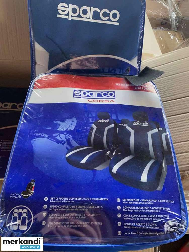 SPARCO Car Seat Covers Linea S blue - Germany, New - The wholesale platform