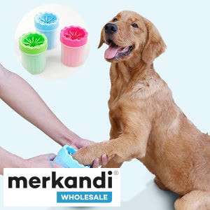 1 pezzo detergente per zampe in silicone per animali domestici