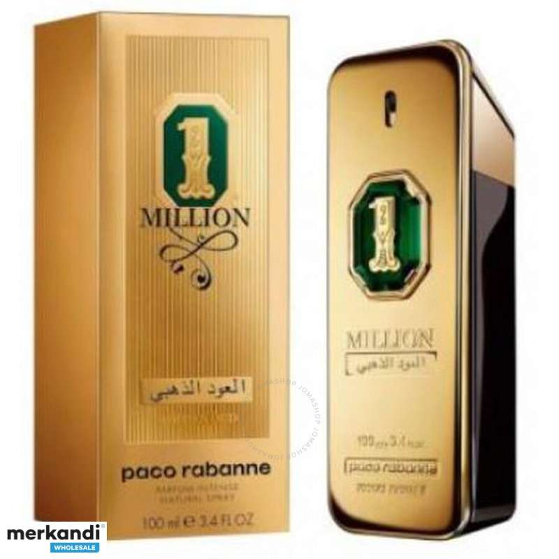 1 Million de Paco Rabanne Eau De Toilette para hombre, 100 ml, dorado ...