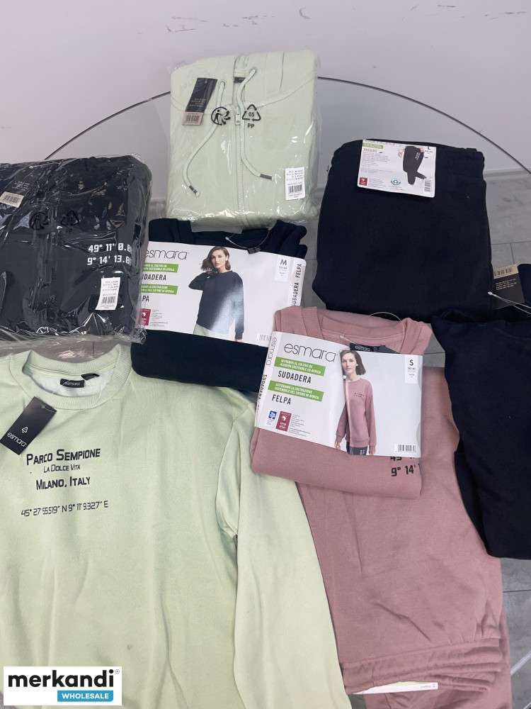 Esmara Sweat Shirts and Sweat Pants - Trendy colors, full size range -  Hungary, New - The wholesale platform